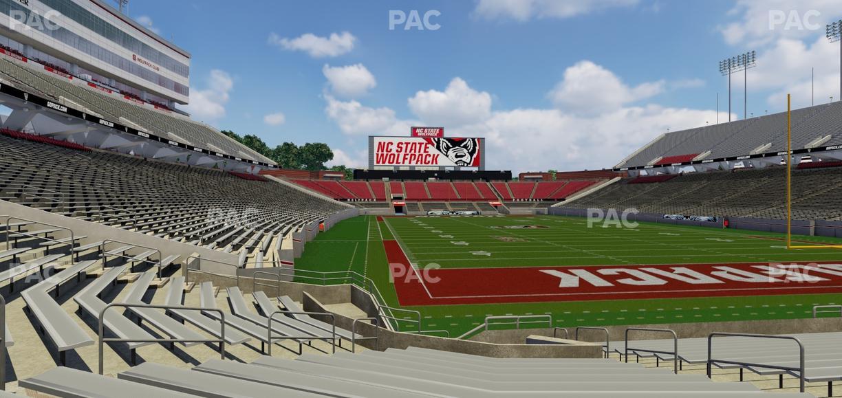 Carter-Finley Stadium - Section 117 Seat View