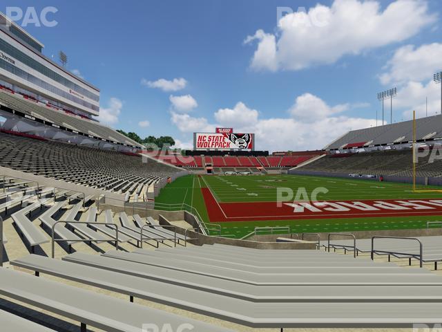 Carter-Finley Stadium - Section 117 Seat View