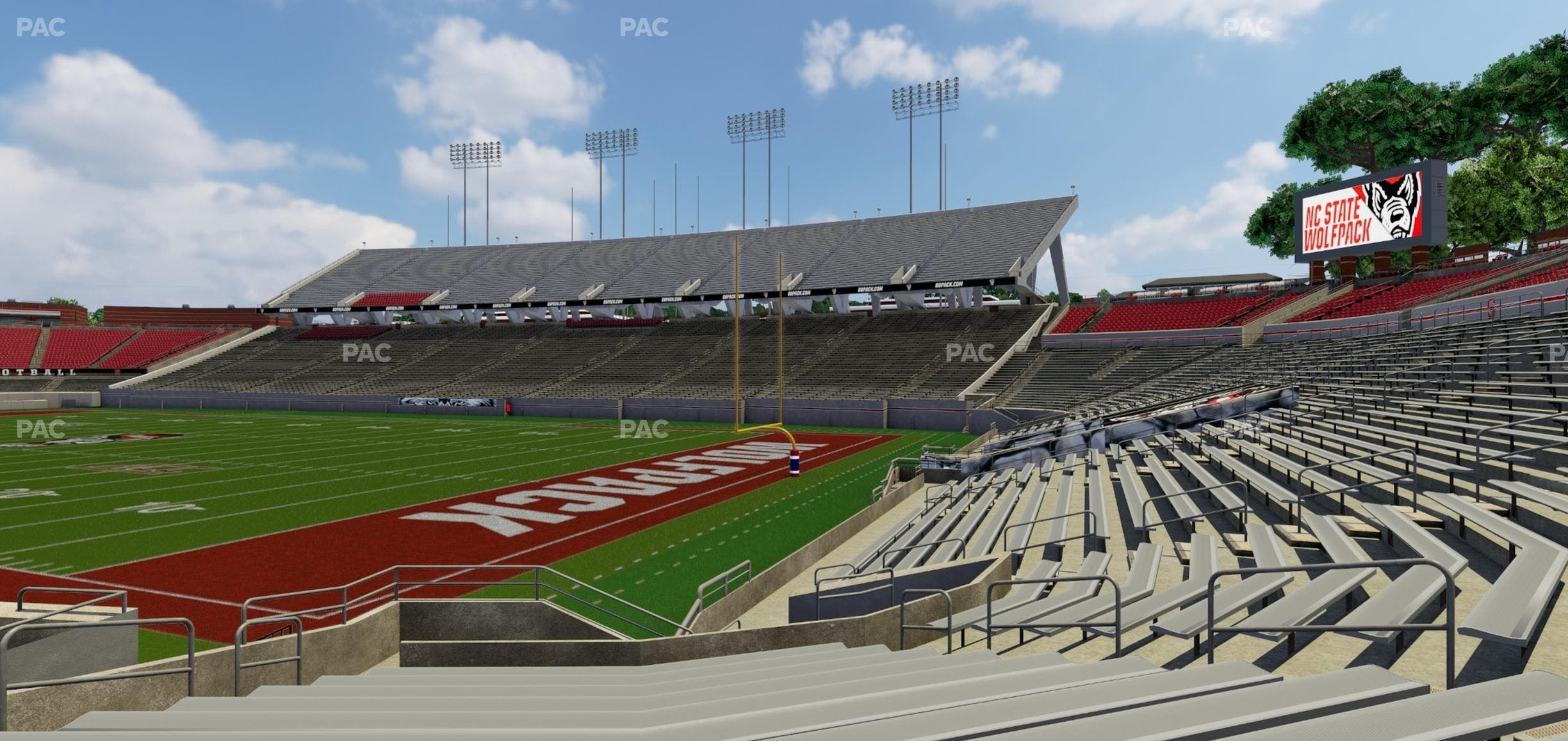 Carter-Finley Stadium - Section 118 Seat View