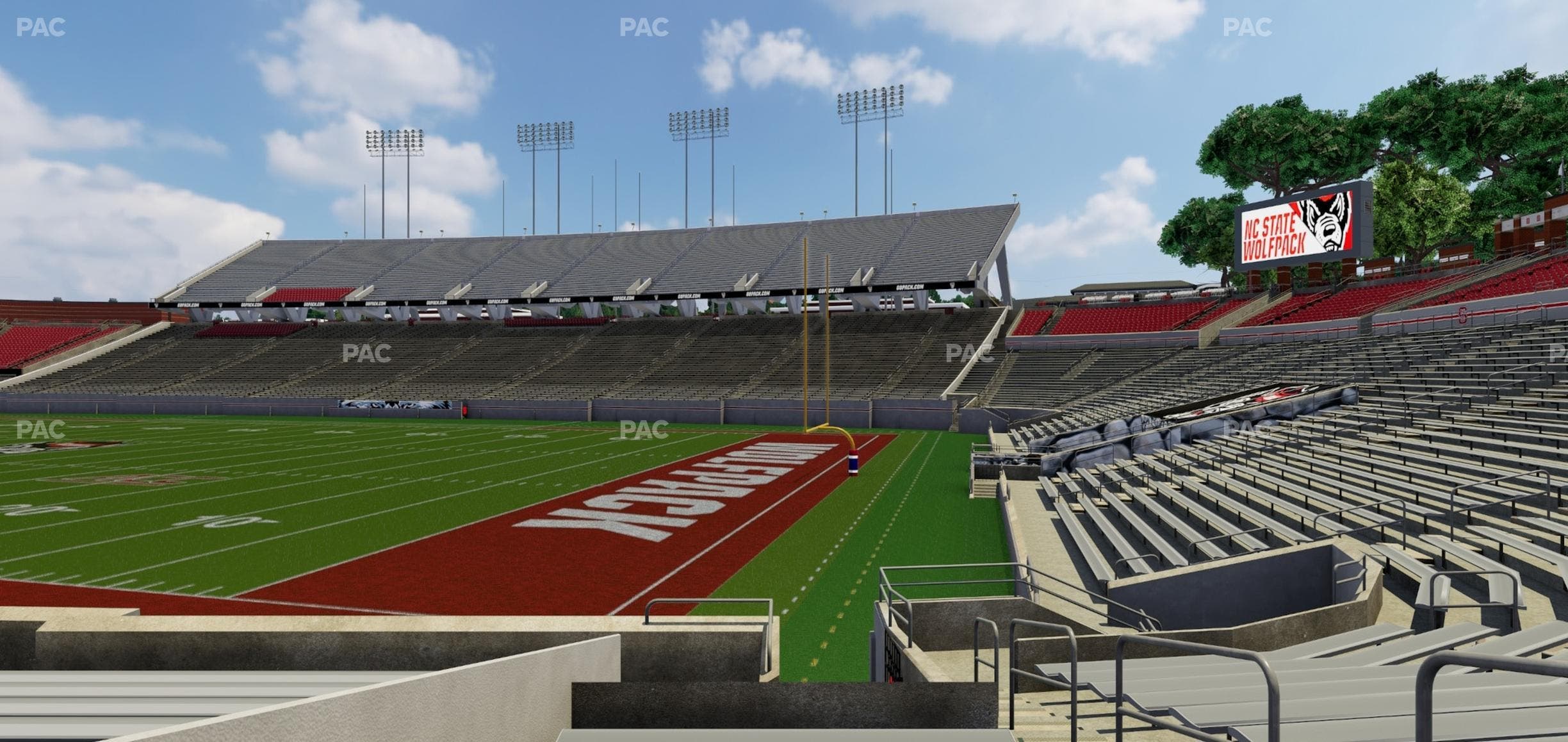Carter-Finley Stadium - Section 119 Seat View