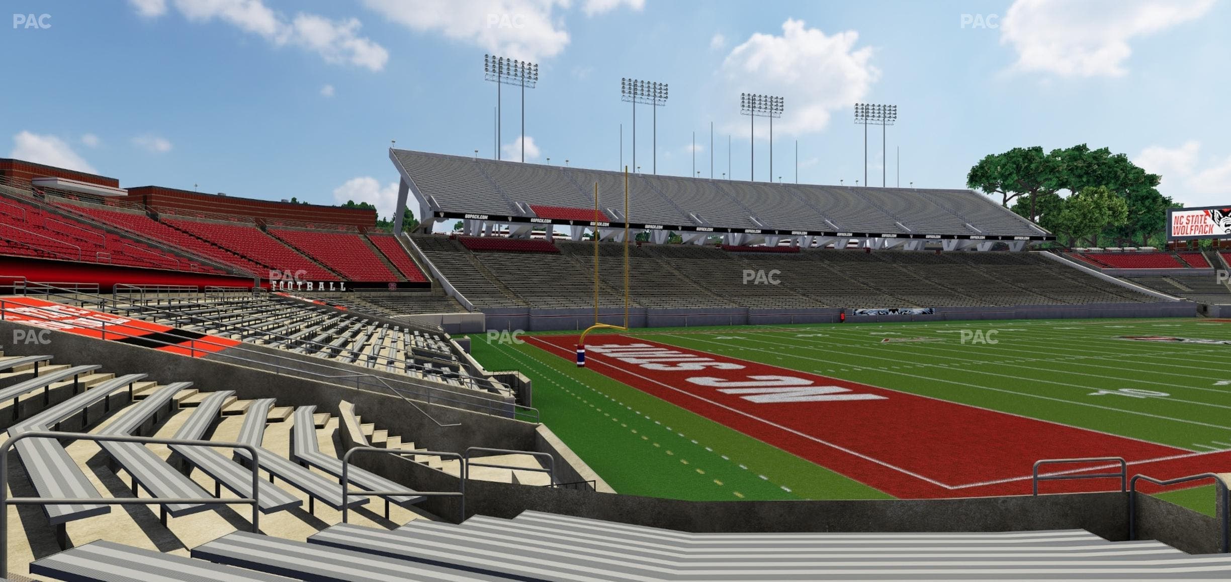 Carter-Finley Stadium - Section 120 Seat View