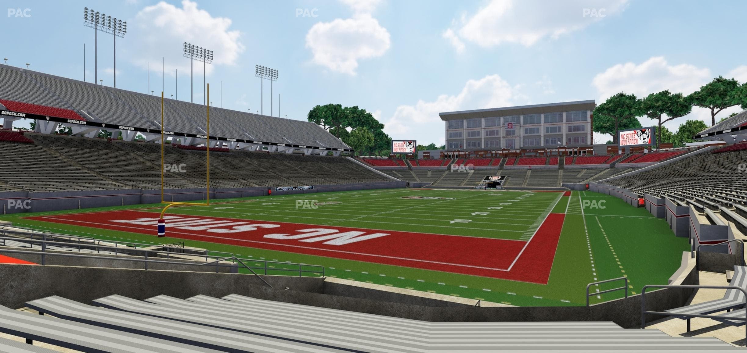 Carter-Finley Stadium - Section 121 Seat View