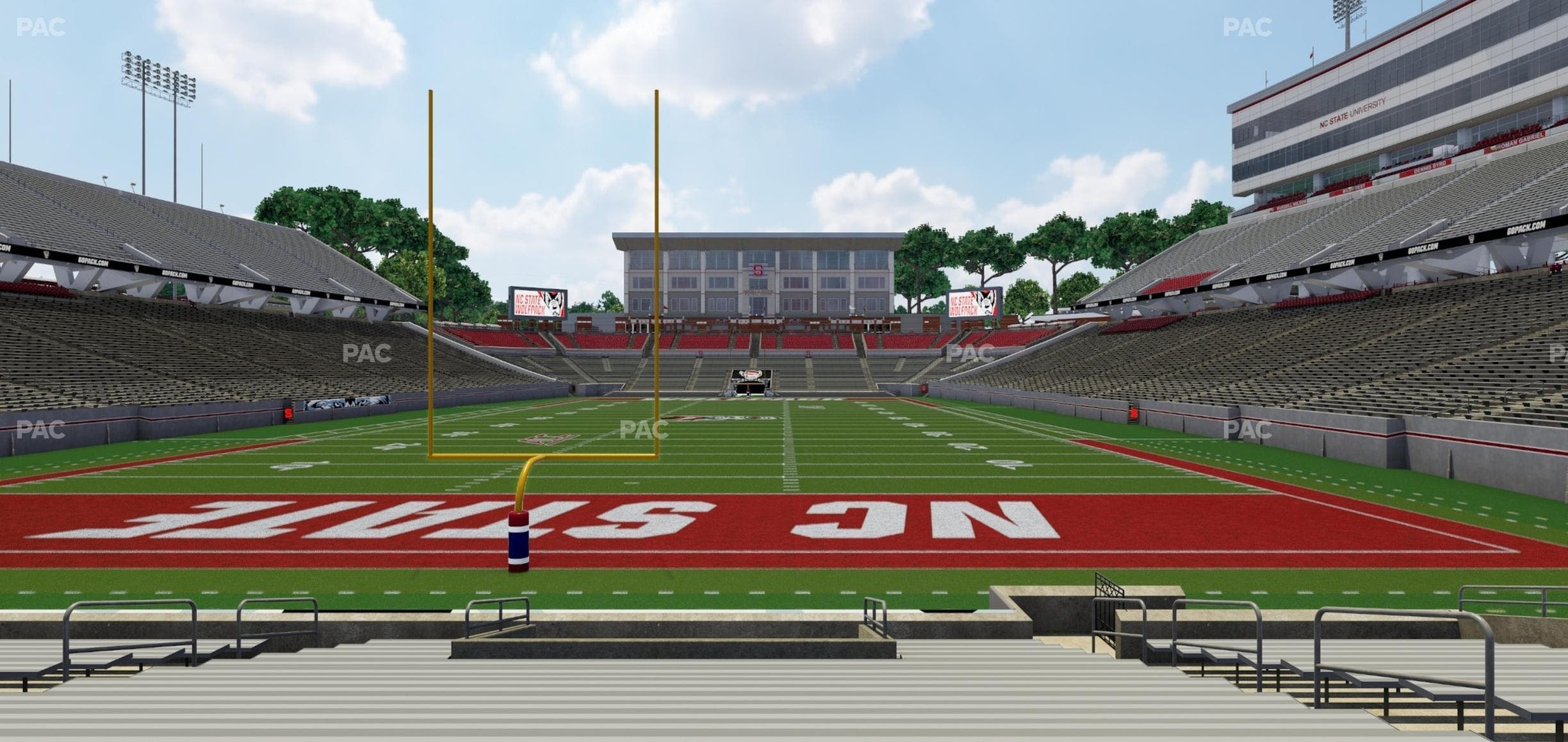 Carter-Finley Stadium - Section 123 Seat View