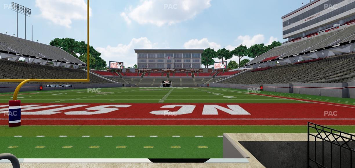 Carter-Finley Stadium - Section 123 Seat View