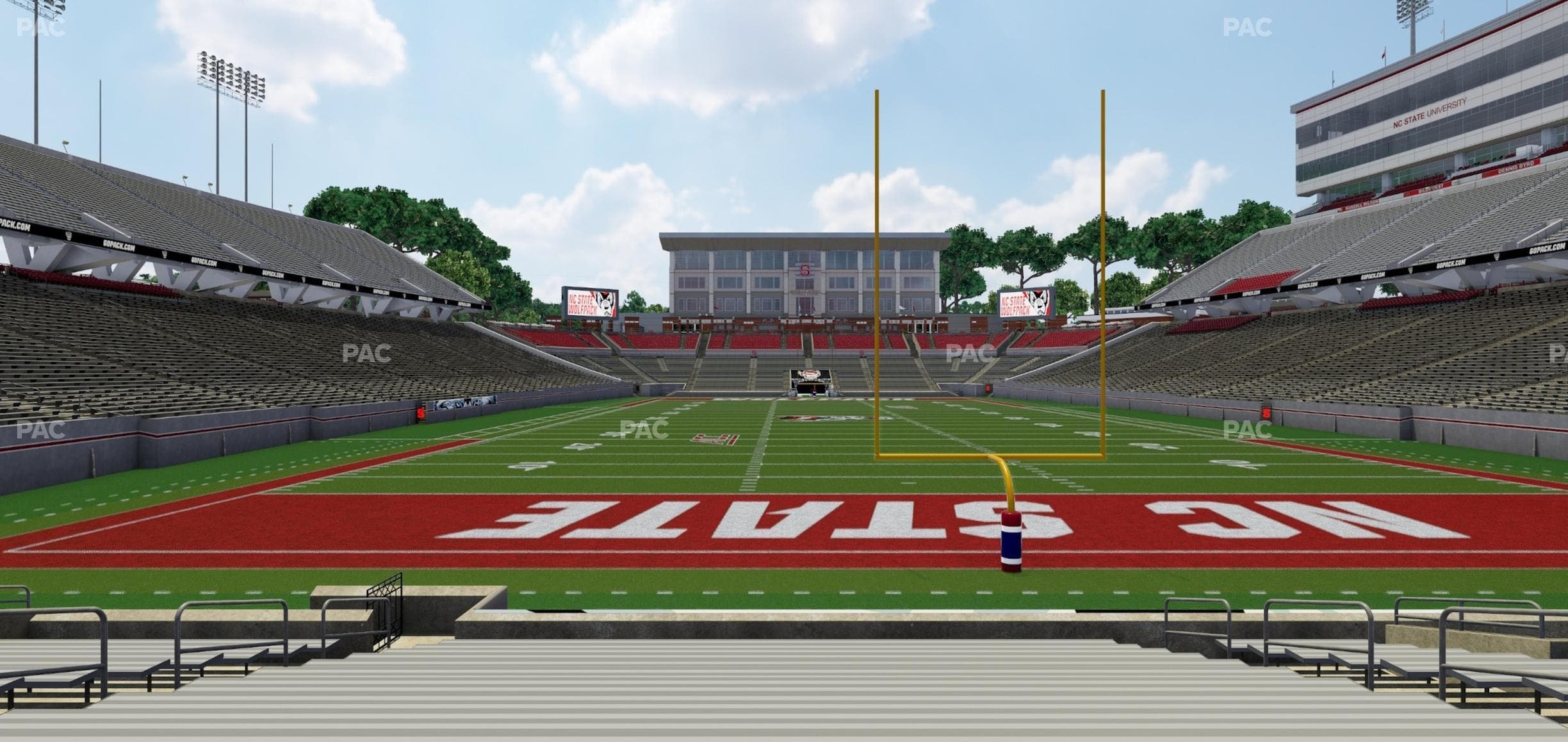 Carter-Finley Stadium - Section 124 Seat View
