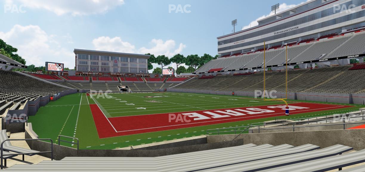 Carter-Finley Stadium - Section 126 Seat View