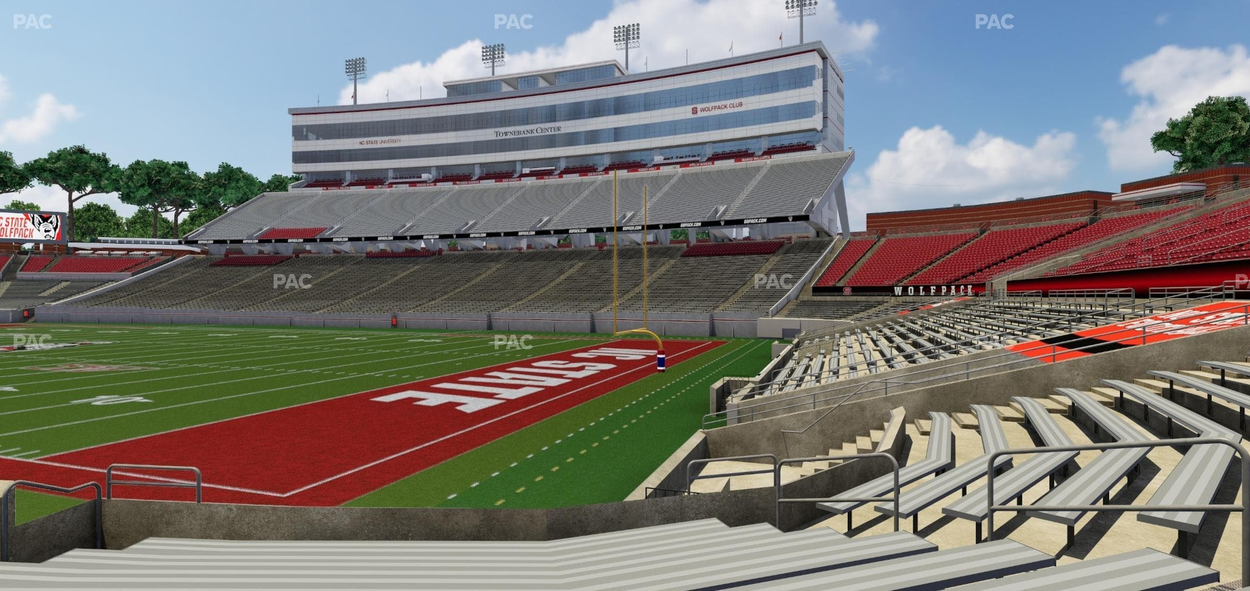 Carter-Finley Stadium - Section 127 Seat View