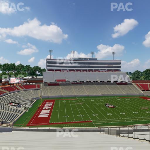 Carter-Finley Stadium - Section 14 Seat View