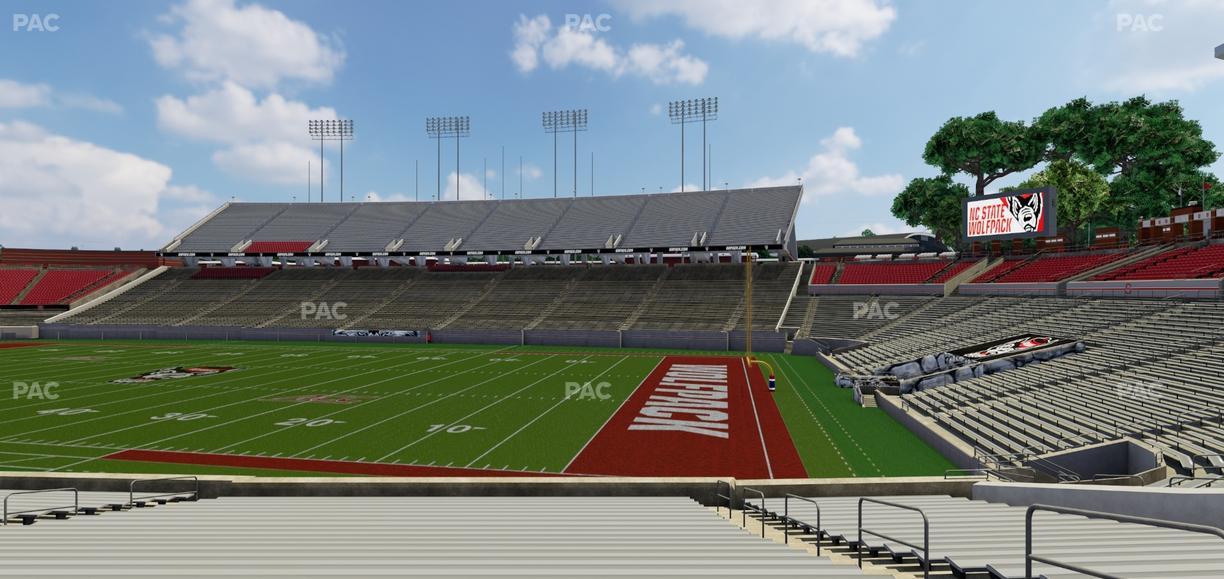 Carter-Finley Stadium - Section 17 Seat View