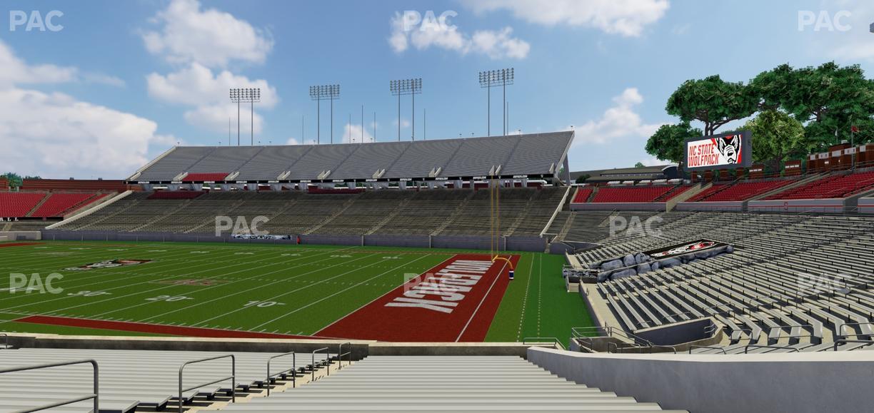 Carter-Finley Stadium - Section 17 Seat View