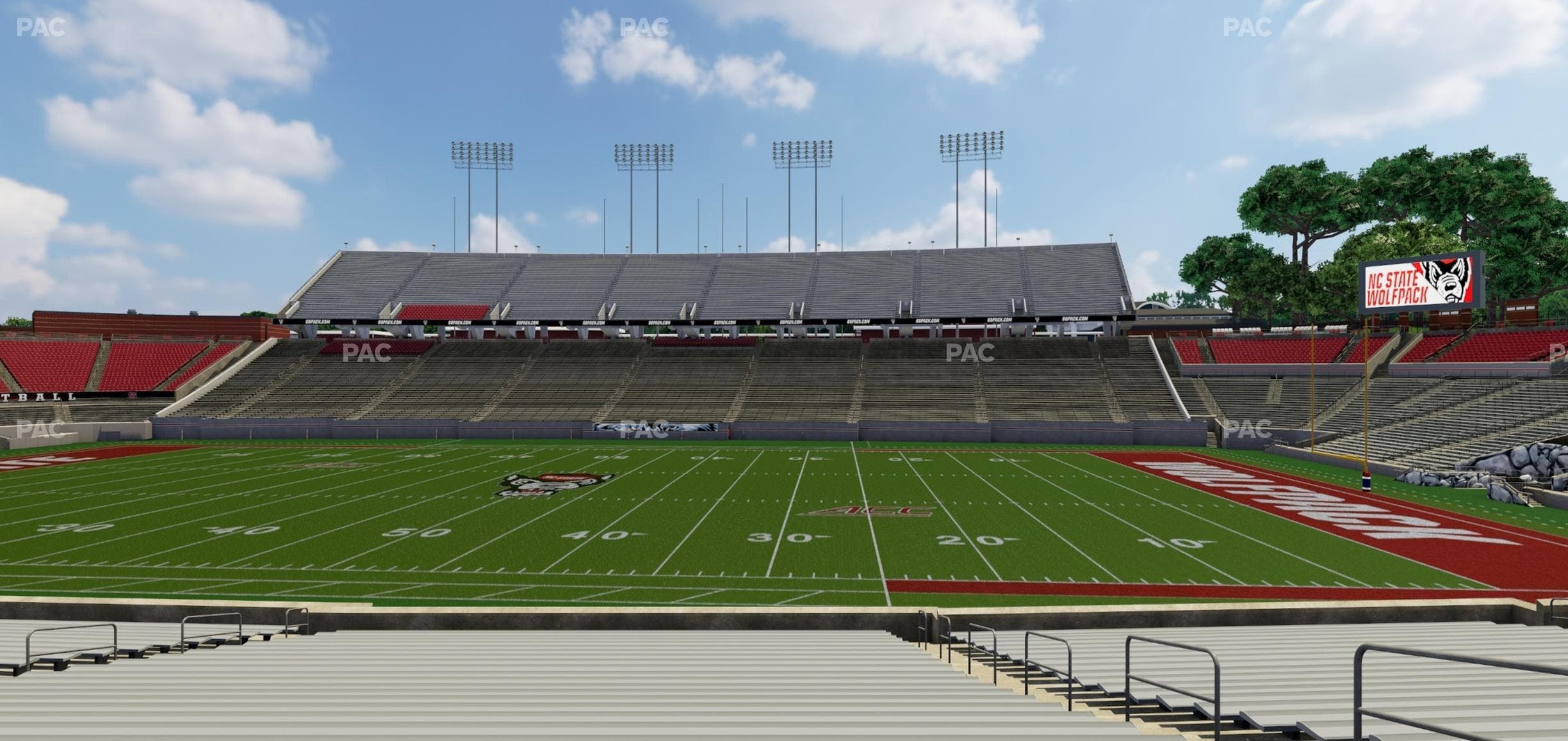 Carter-Finley Stadium - Section 19 Seat View