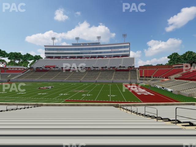Carter-Finley Stadium - Section 2 Seat View