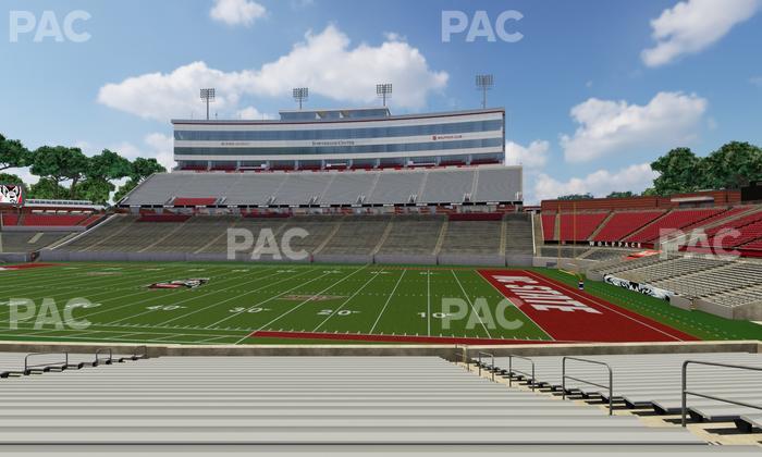 Carter-Finley Stadium - Section 2 Seat View