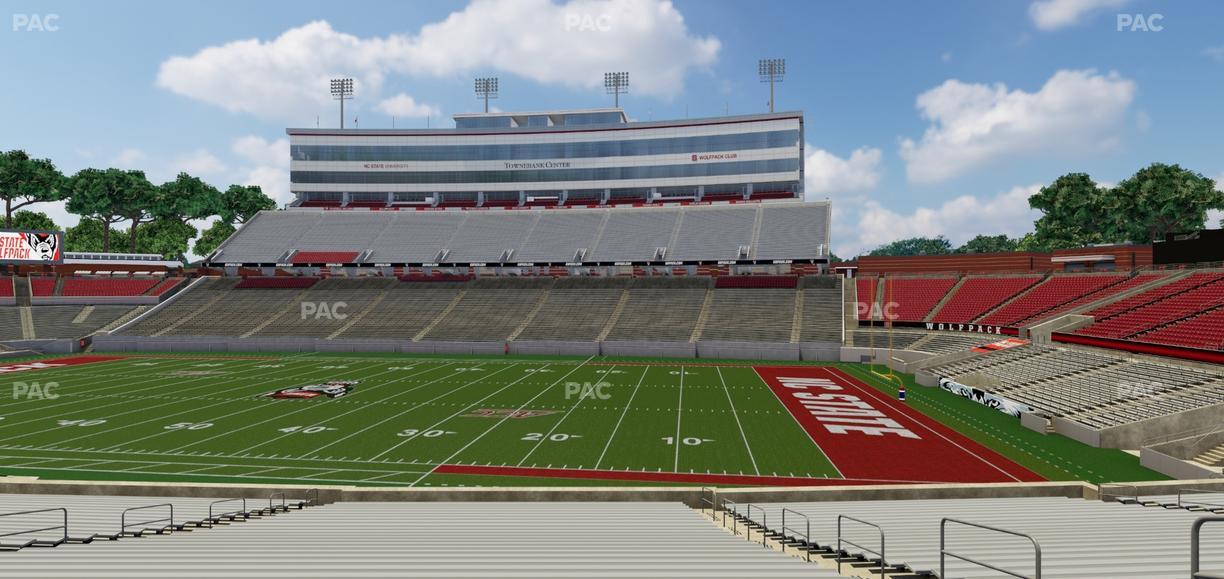 Carter-Finley Stadium - Section 2 Seat View