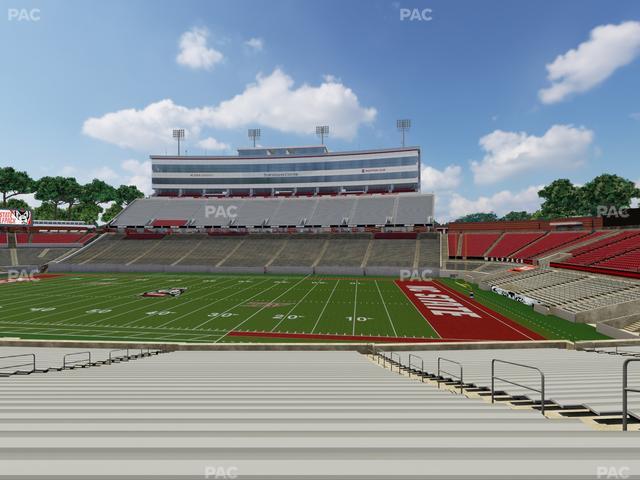 Carter-Finley Stadium - Section 2 Seat View