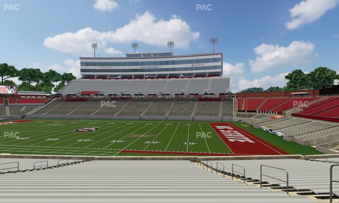 Carter-Finley Stadium - Section 2 Seat View