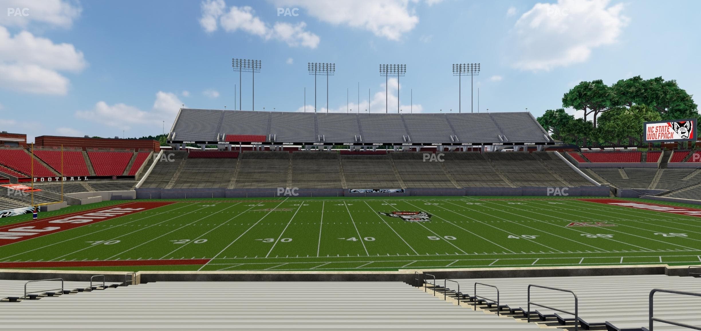 Carter-Finley Stadium - Section 21 Seat View