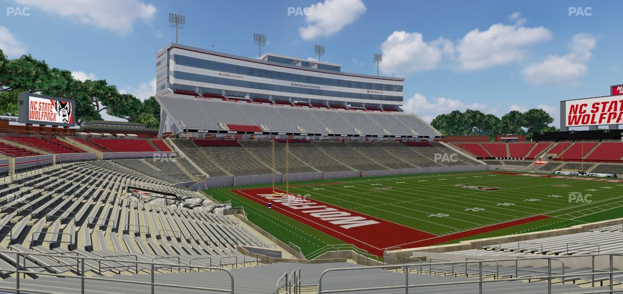 Carter-Finley Stadium - Section 210 Seat View