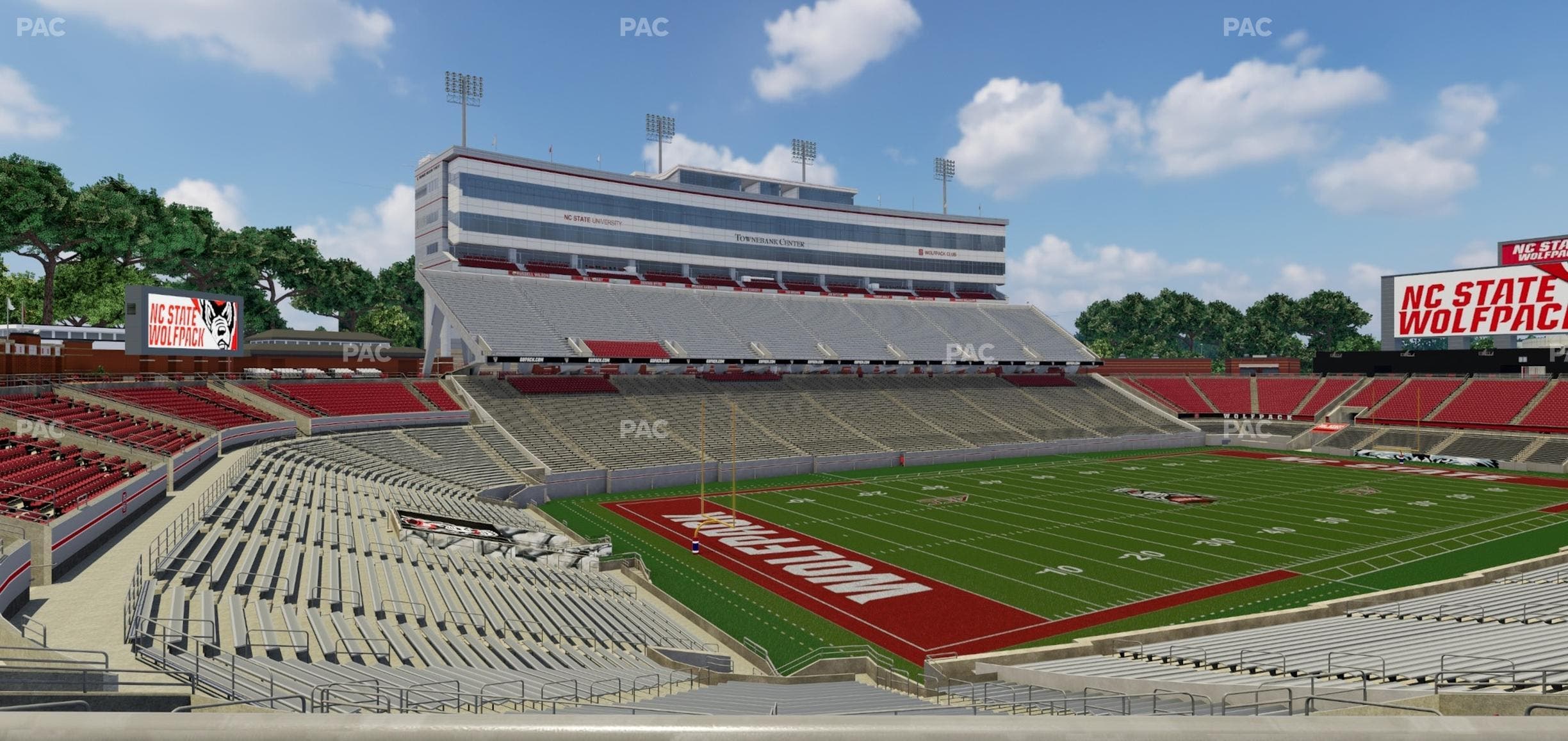 Carter-Finley Stadium - Section 210 Seat View