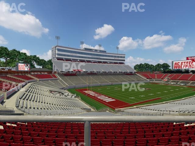 Carter-Finley Stadium - Section 210 Seat View