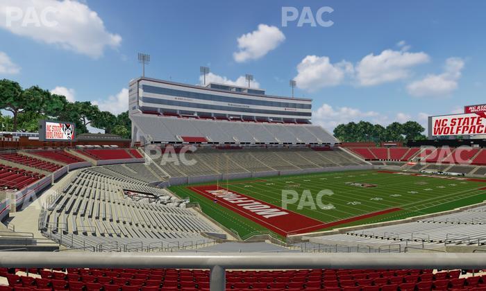 Carter-Finley Stadium - Section 210 Seat View