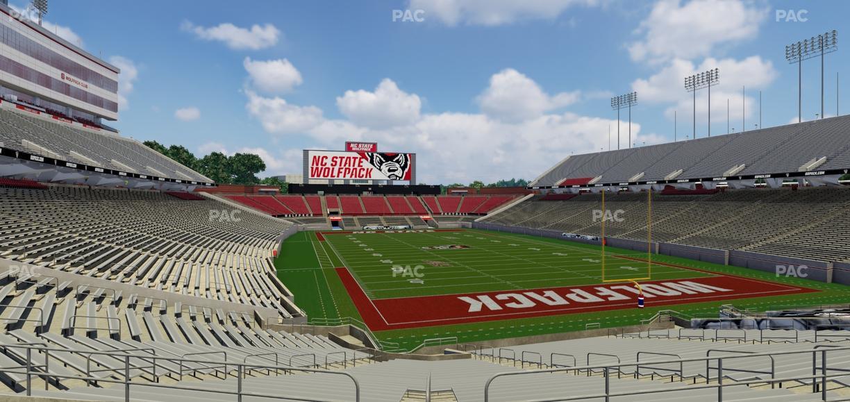 Carter-Finley Stadium - Section 214 Seat View