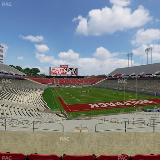 Carter-Finley Stadium - Section 214 Seat View