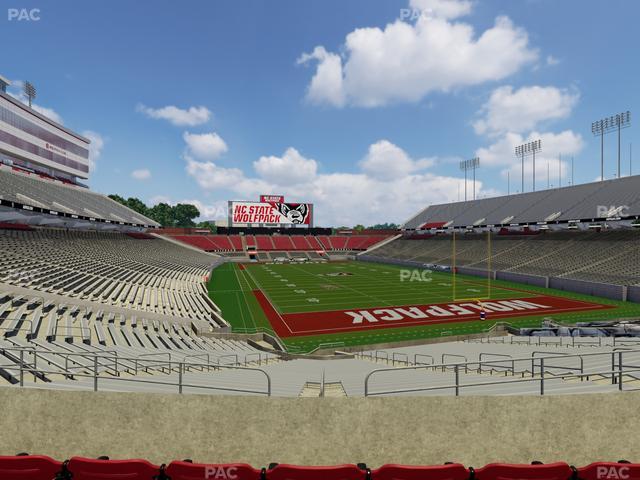 Carter-Finley Stadium - Section 214 Seat View