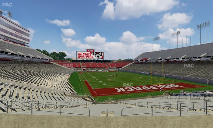 Carter-Finley Stadium - Section 214 Seat View
