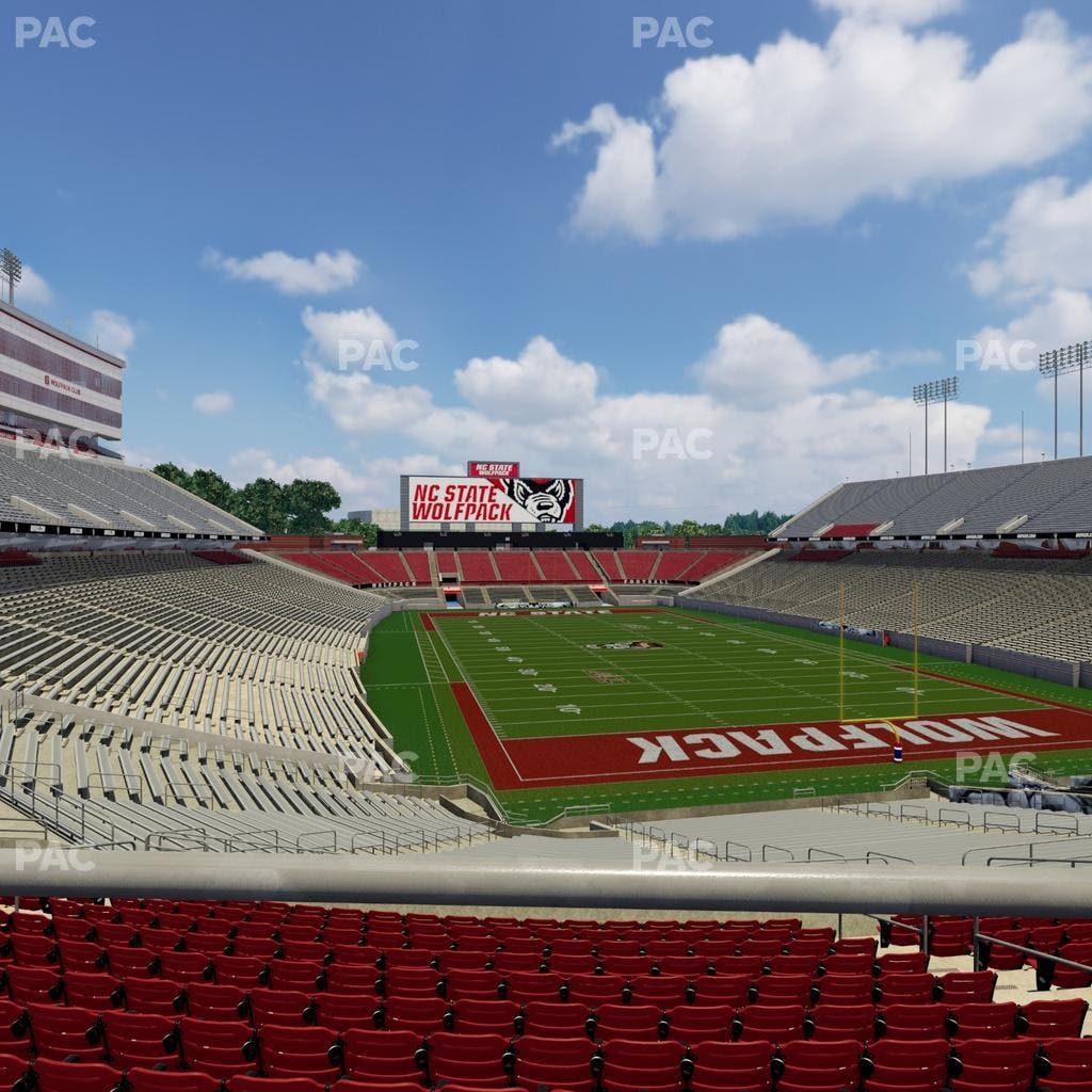 Carter-Finley Stadium - Section 214 Seat View