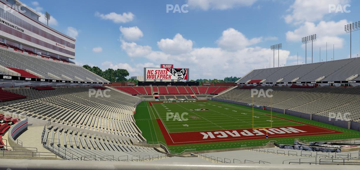 Carter-Finley Stadium - Section 214 Seat View