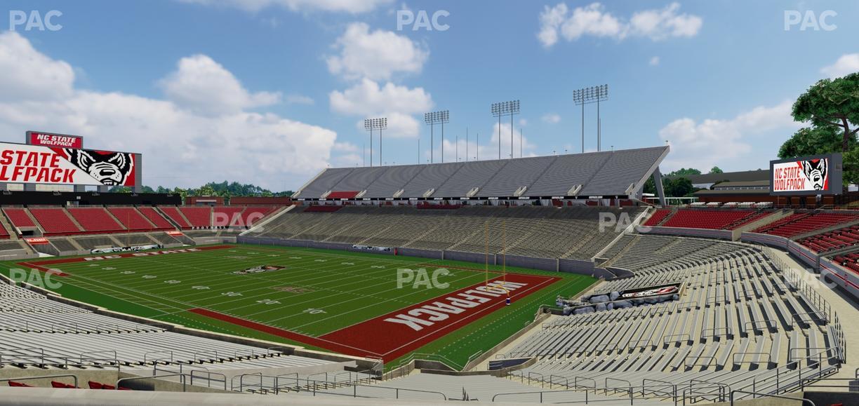 Carter-Finley Stadium - Section 215 Seat View