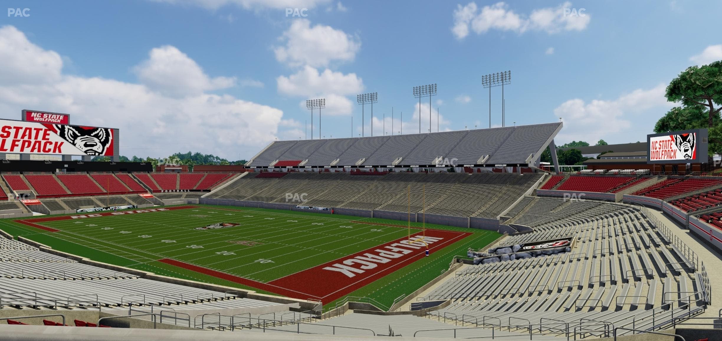 Carter-Finley Stadium - Section 215 Seat View