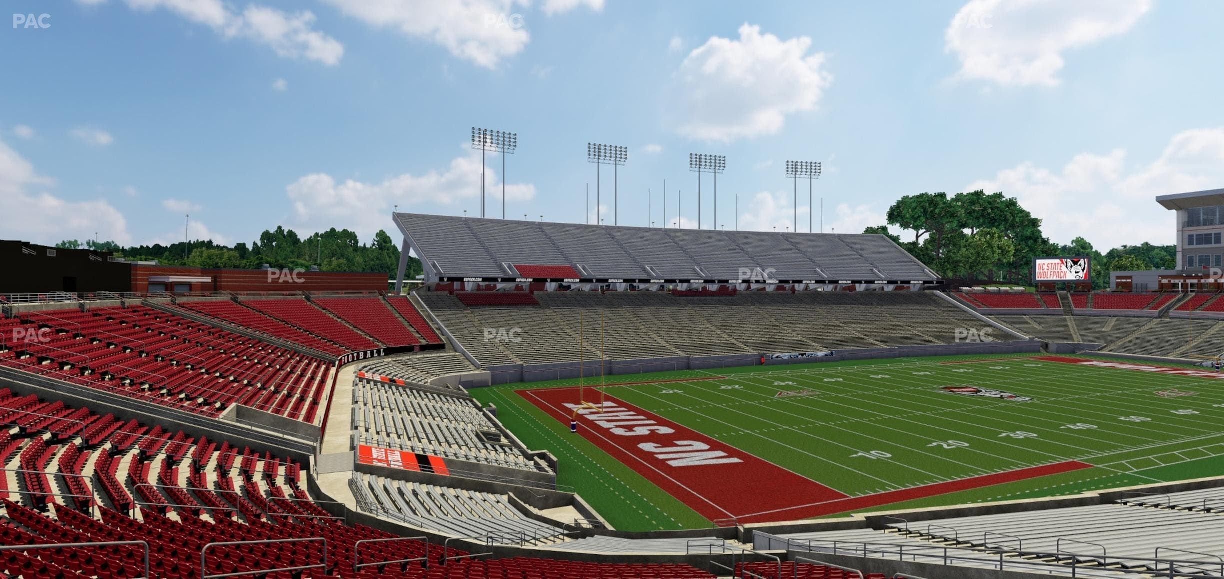 Carter-Finley Stadium - Section 216 Seat View