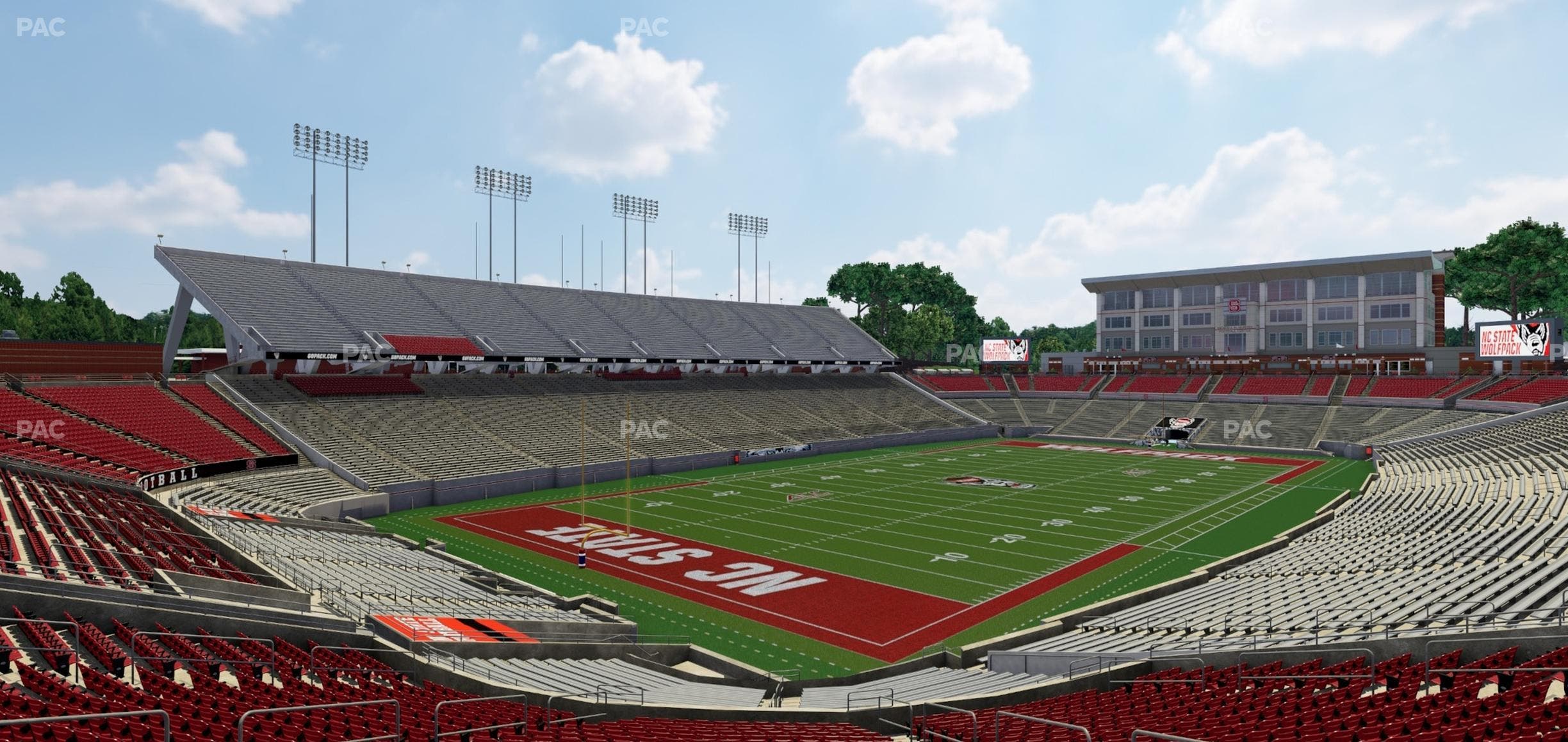Carter-Finley Stadium - Section 217 Seat View