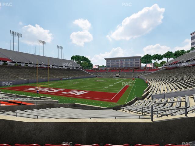 Carter-Finley Stadium - Section 218 Seat View