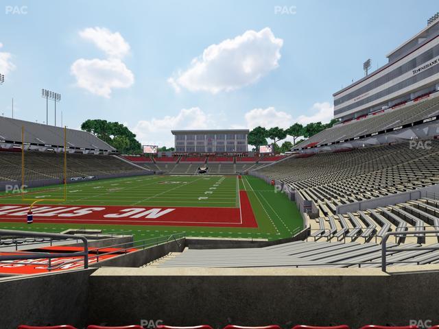 Carter-Finley Stadium - Section 219 Seat View