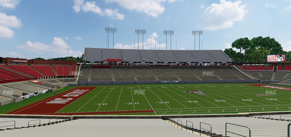 Carter-Finley Stadium - Section 22 Seat View