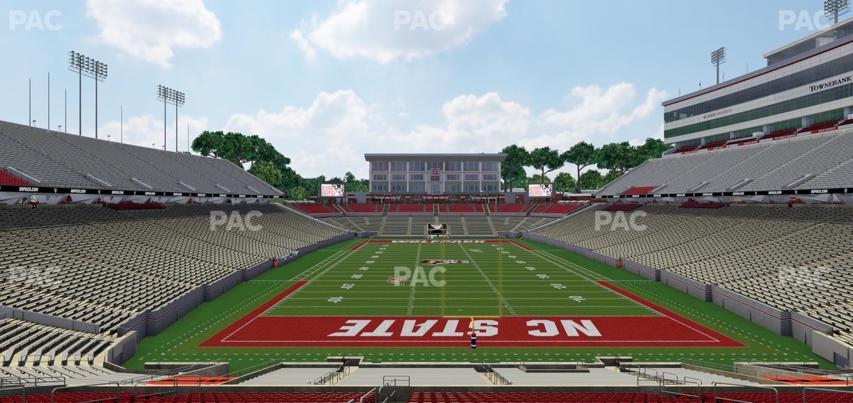 Carter-Finley Stadium - Section 222 Seat View