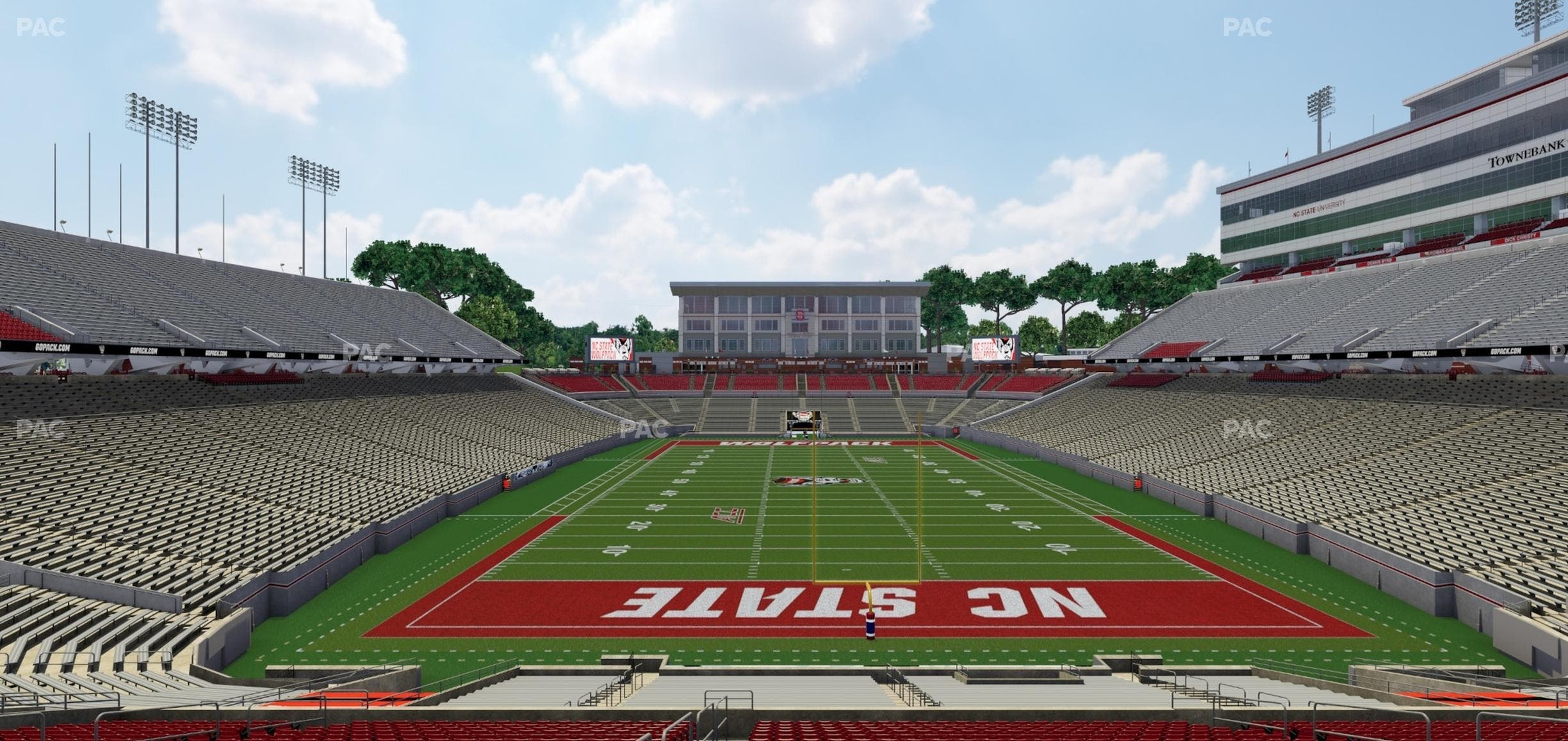 Carter-Finley Stadium - Section 222 Seat View