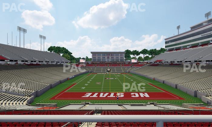 Carter-Finley Stadium - Section 222 Seat View