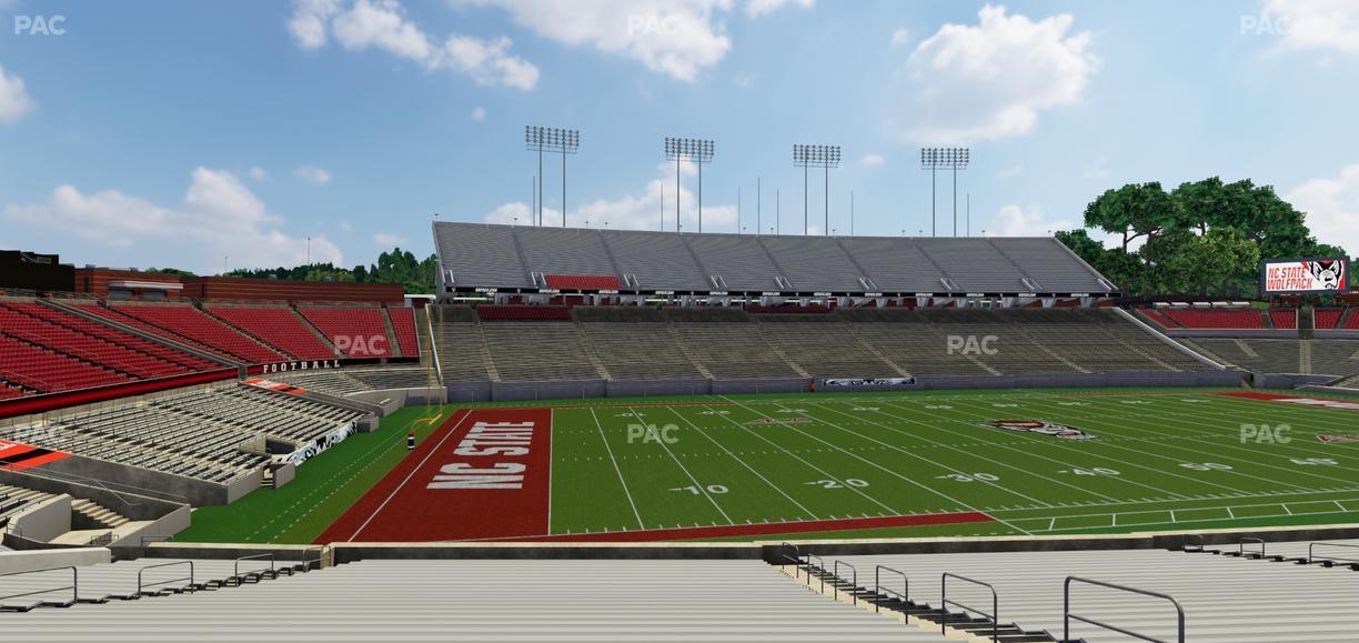 Carter-Finley Stadium - Section 23 Seat View