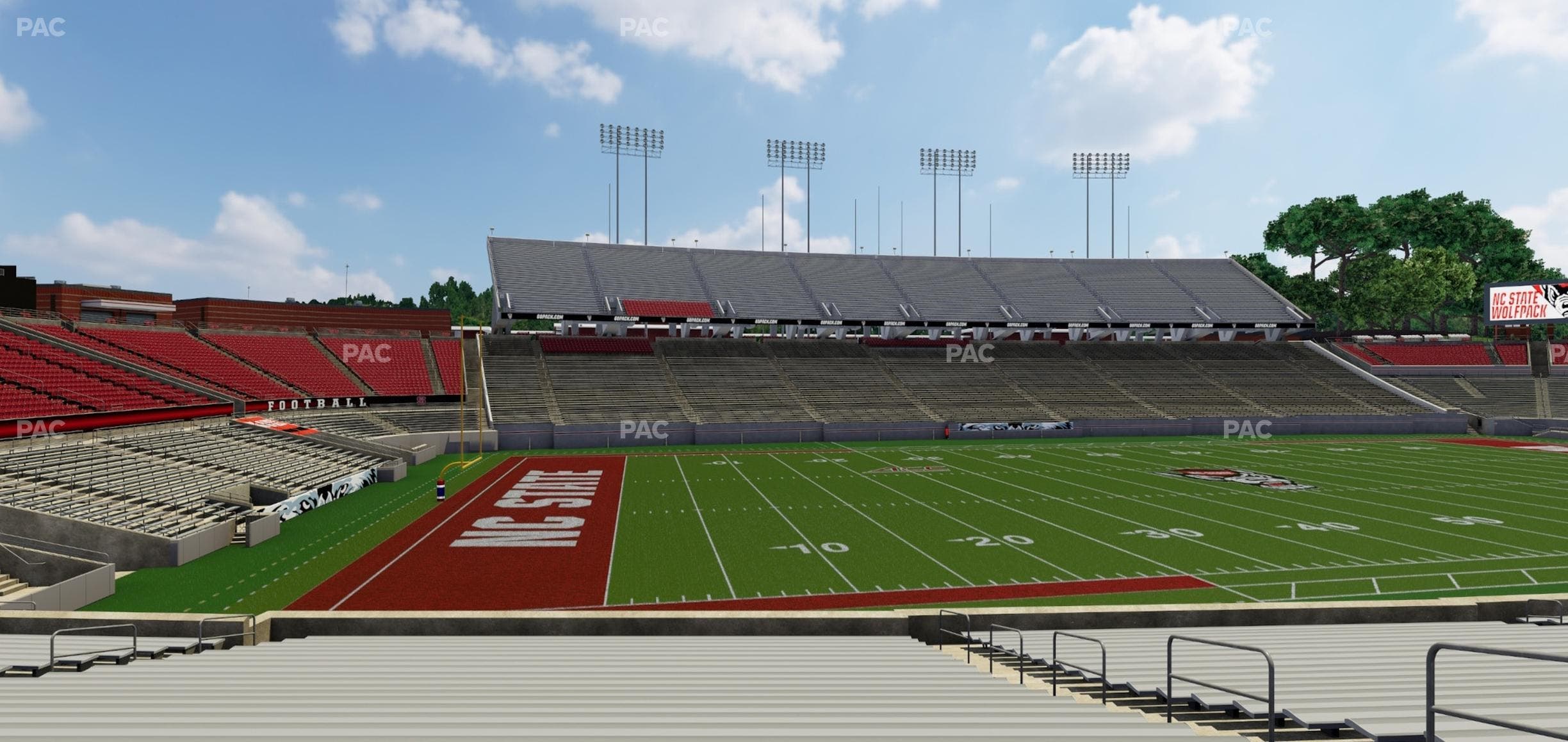 Carter-Finley Stadium - Section 23 Seat View