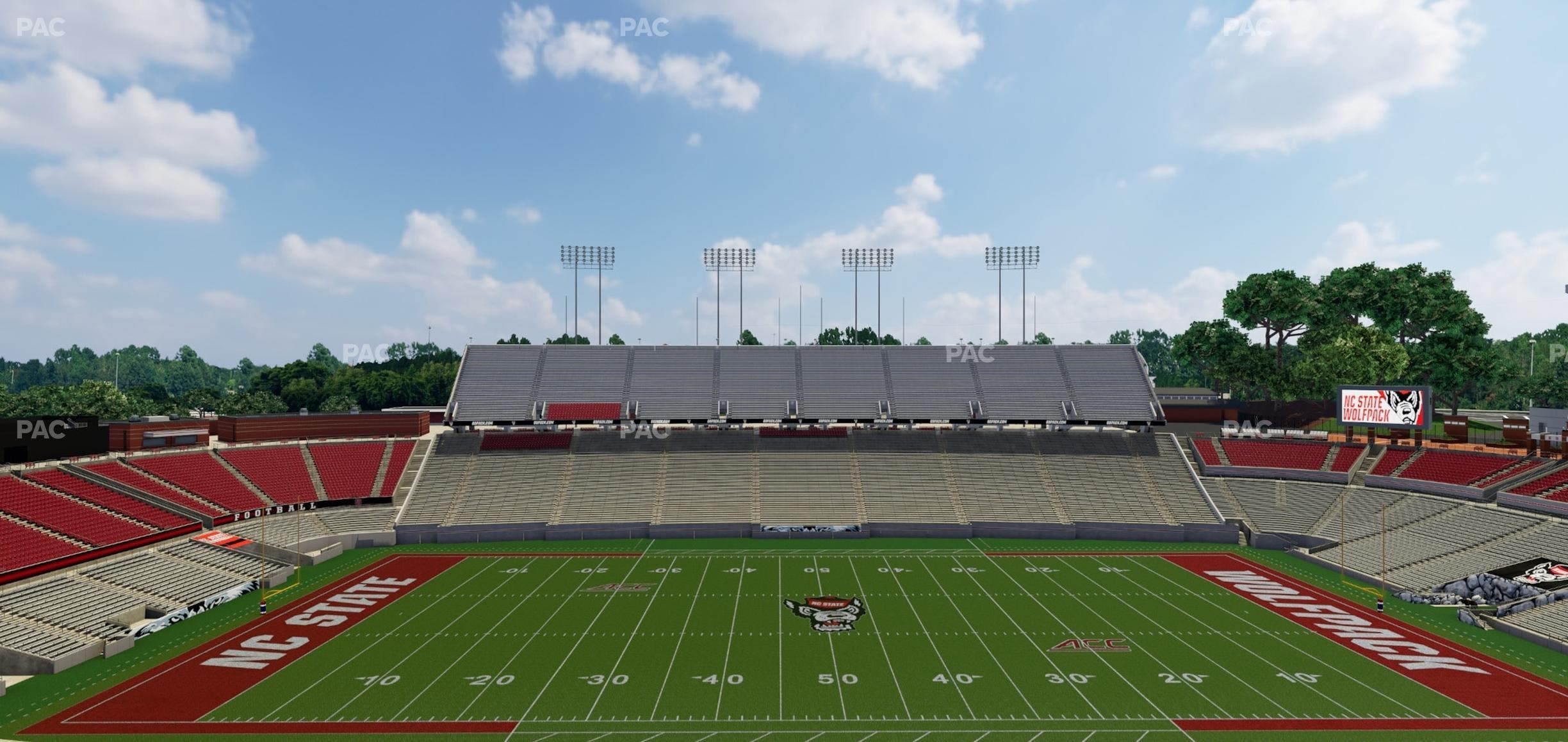 Carter-Finley Stadium - Section 28 Seat View
