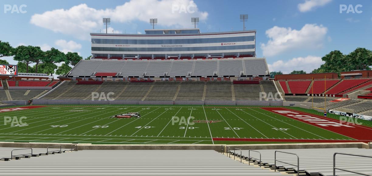 Carter-Finley Stadium - Section 3 Seat View