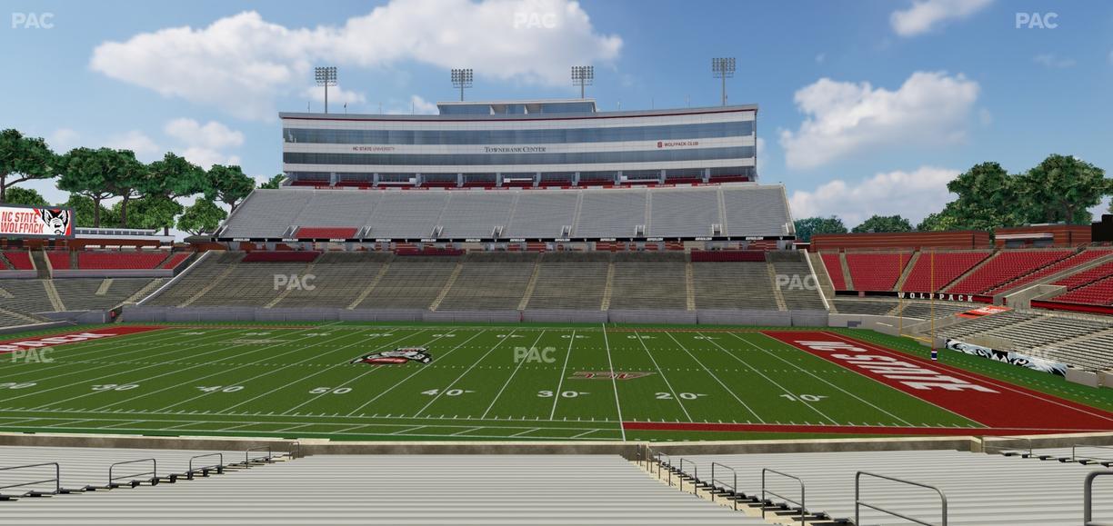 Carter-Finley Stadium - Section 3 Seat View