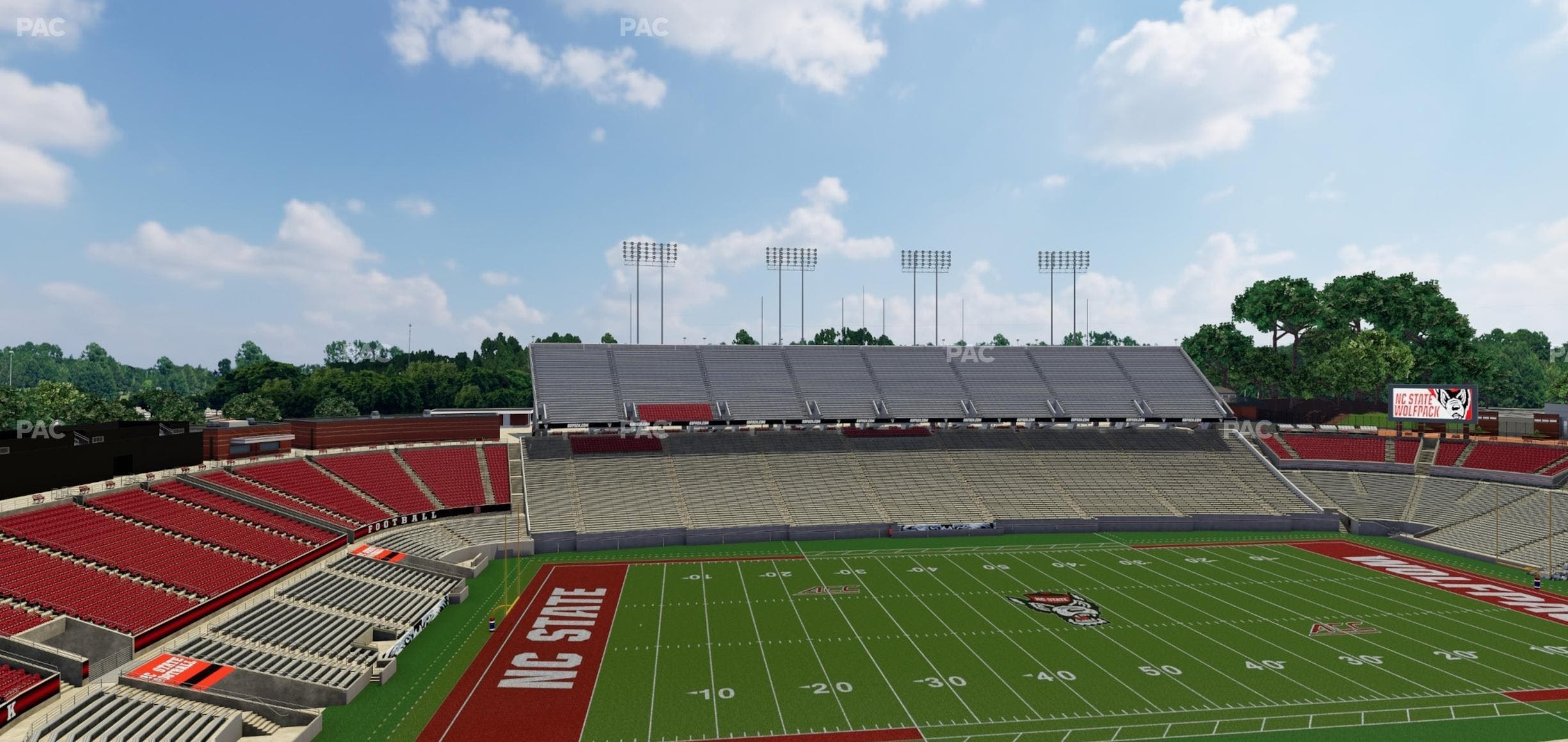 Carter-Finley Stadium - Section 30 Seat View