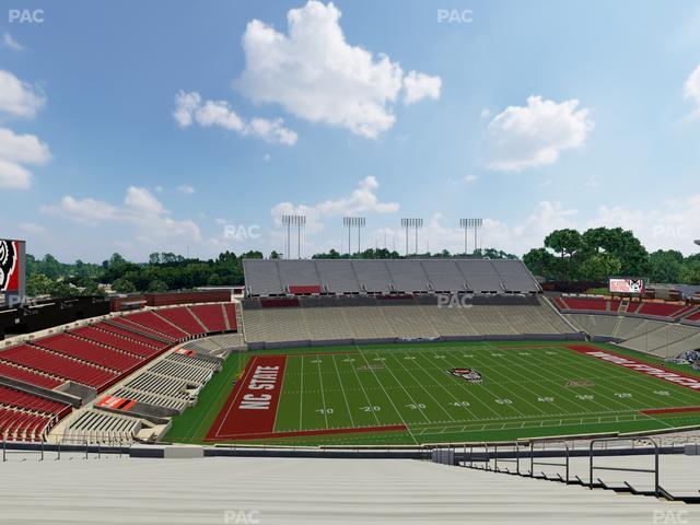 Carter-Finley Stadium - Section 30 Seat View
