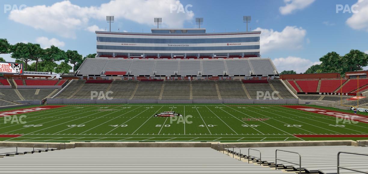 Carter-Finley Stadium - Section 4 Seat View