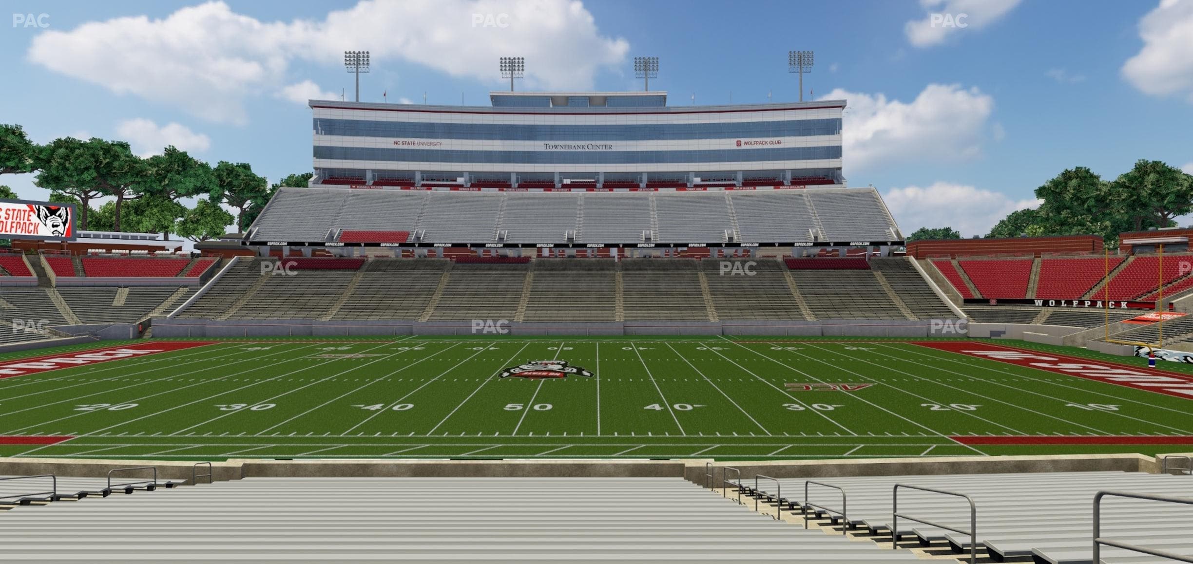Carter-Finley Stadium - Section 4 Seat View